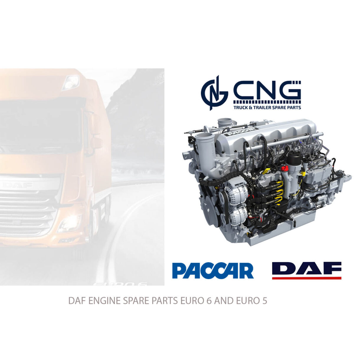 DAF ENGINE SPARE PARTS EURO 6 AND EURO 5. DAF ENGINE PISTON, LINER, PISTON RING, ENGINE GASKET, ENGINE BEARING, ENGINE BUSHING, ENGINE VALVES, ENGINE GUIDES, ENGINE INJECTOR SLEEVE