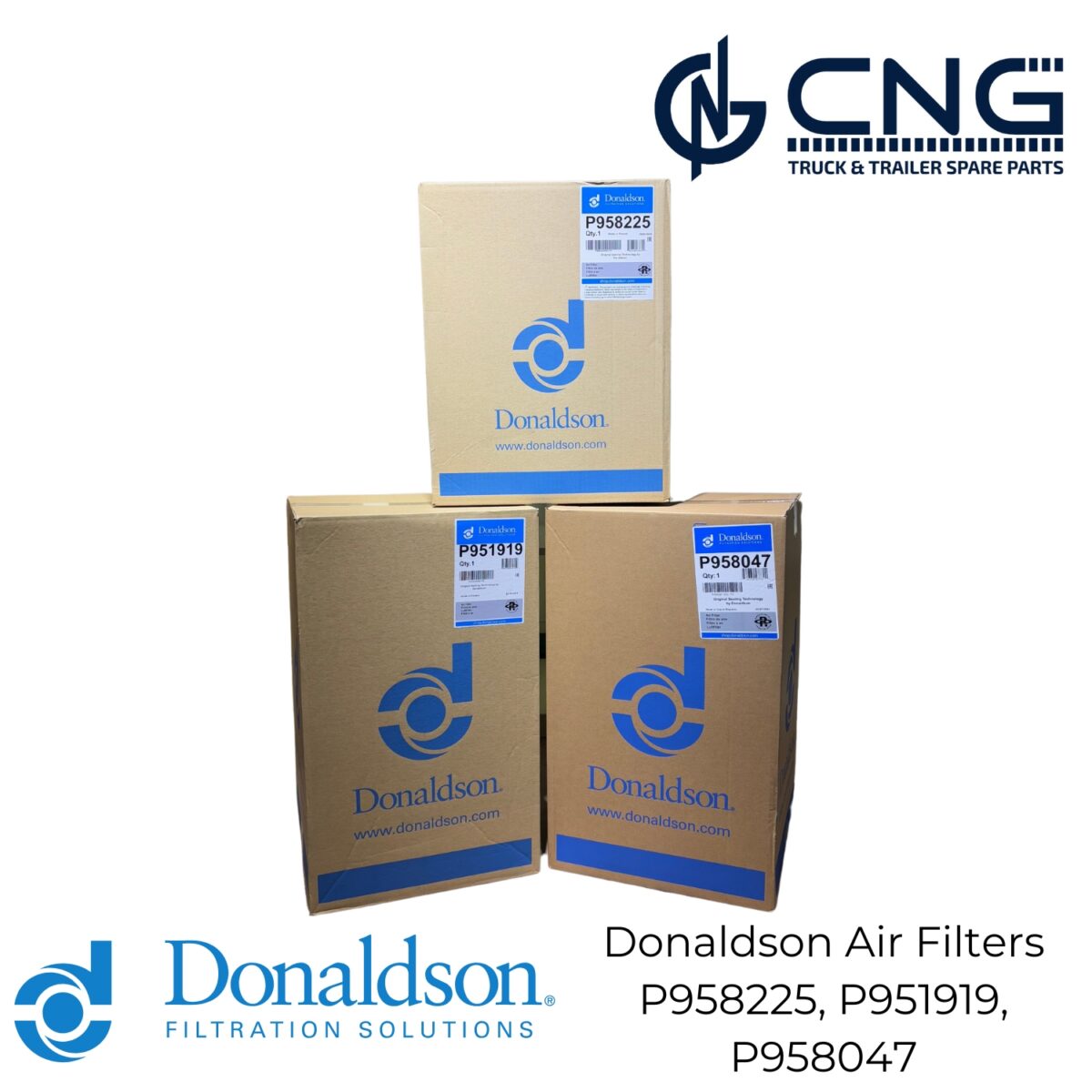 Donaldson Air Filters P958225, P951919, P958047