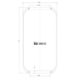 008188526 Air Spring without piston