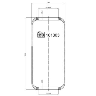 500042603 Air Spring without piston