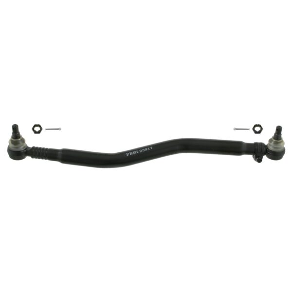 85114190 Drag Link with castle nuts and cotter pins